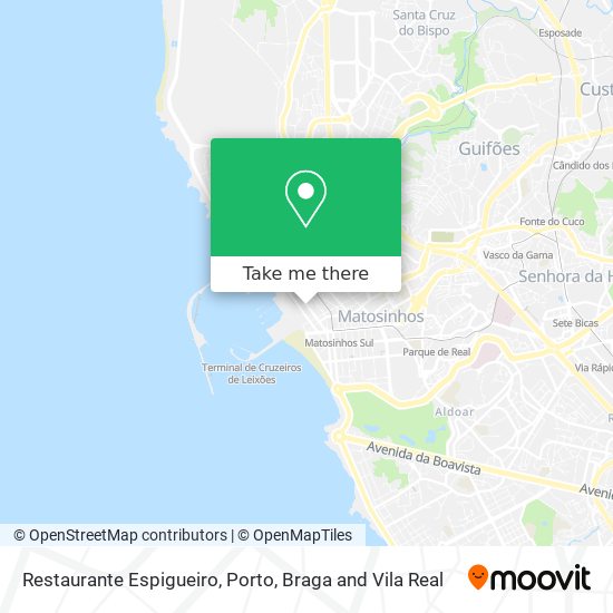 Restaurante Espigueiro map