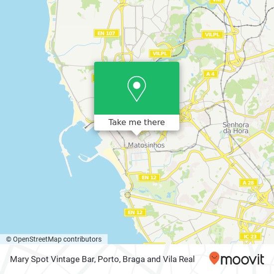 Mary Spot Vintage Bar map