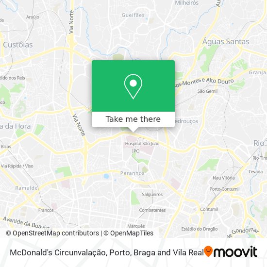 McDonald's Circunvalação map