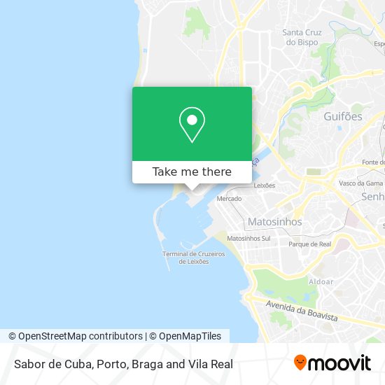 Sabor de Cuba map