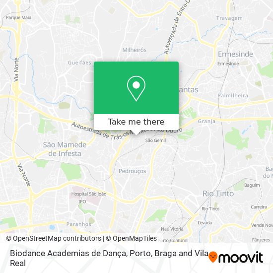 Biodance Academias de Dança mapa