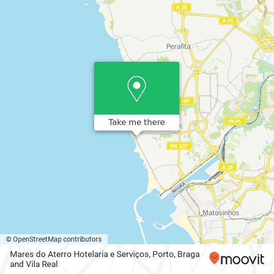 Mares do Aterro Hotelaria e Serviços map