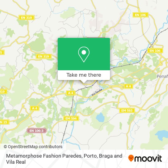 Metamorphose Fashion Paredes map