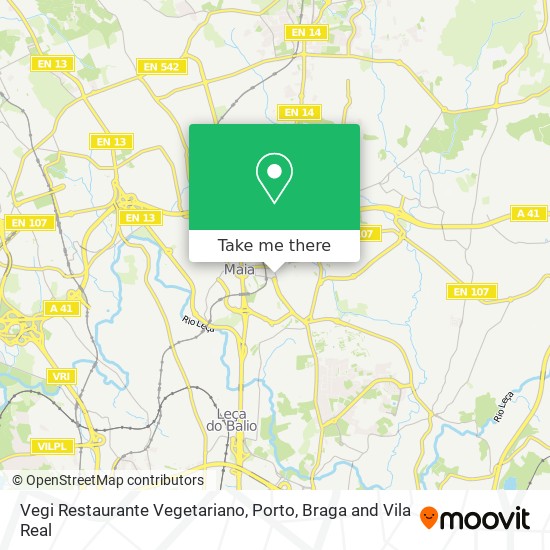 Vegi Restaurante Vegetariano mapa