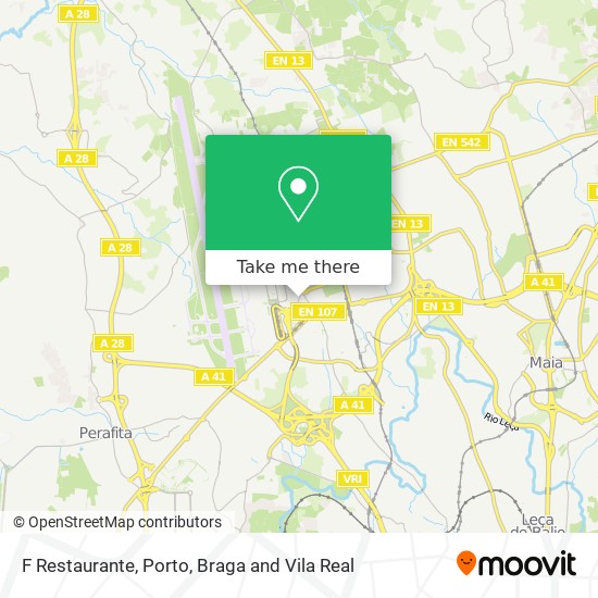 F Restaurante map