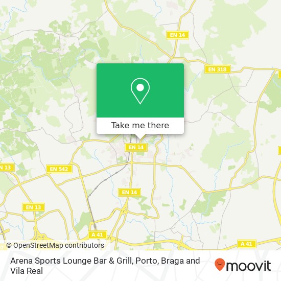 Arena Sports Lounge Bar & Grill, Rua de Augusto Nogueira da Silva 779 4475-109 Maia map