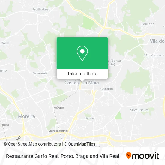 Restaurante Garfo Real map