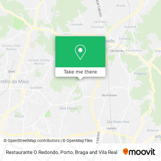 Restaurante O Redondo map
