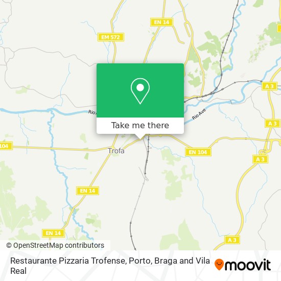 Restaurante Pizzaria Trofense map