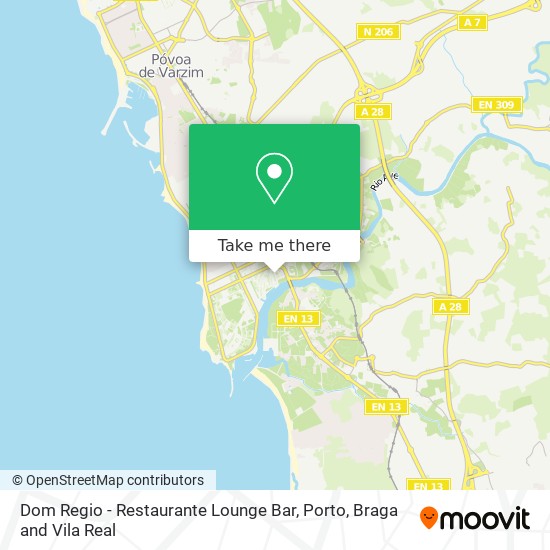 Dom Regio - Restaurante Lounge Bar map