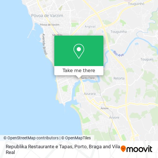 Republika Restaurante e Tapas map
