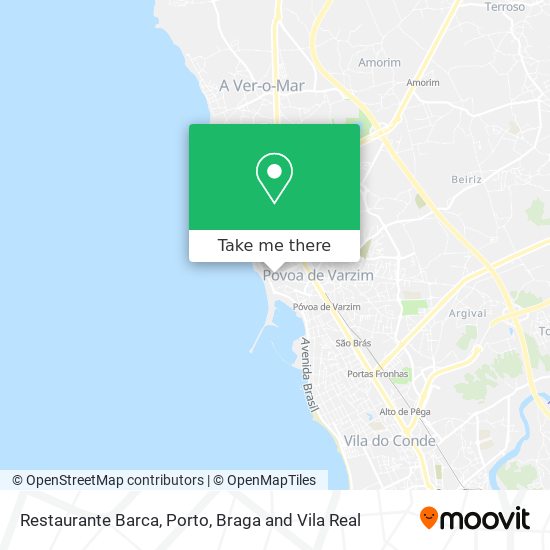 Restaurante Barca map