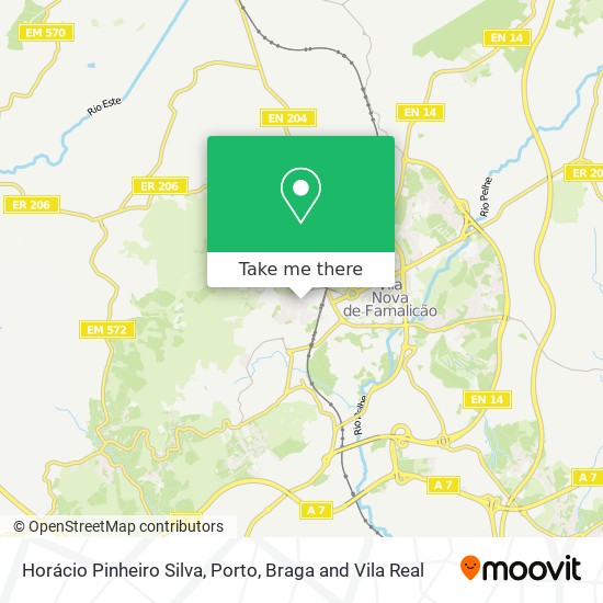 Horácio Pinheiro Silva map