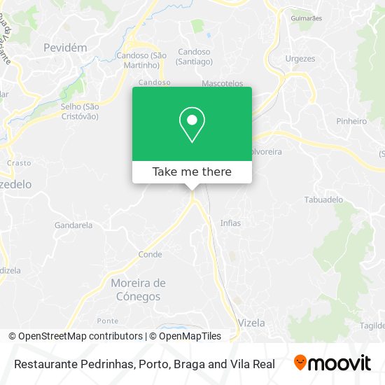 Restaurante Pedrinhas map