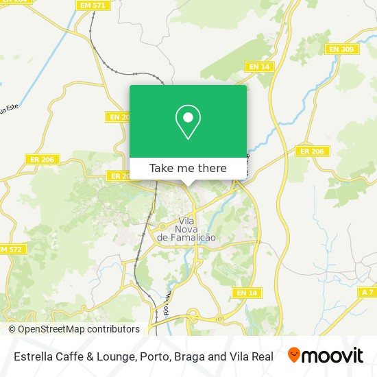 Estrella Caffe & Lounge map