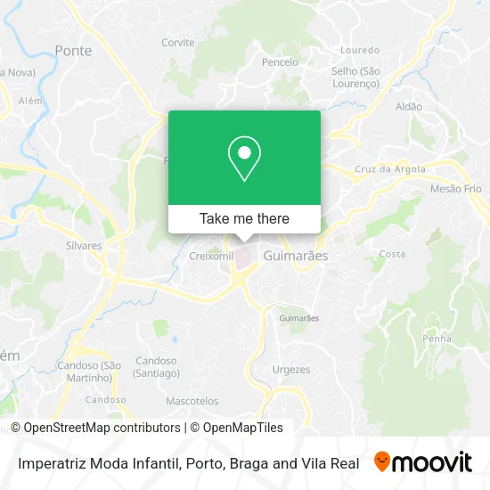 Imperatriz Moda Infantil map