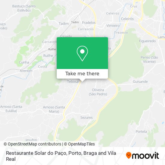 Restaurante Solar do Paço map