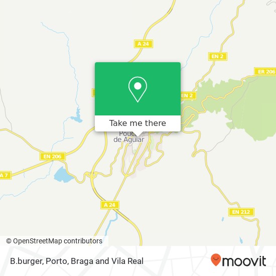 B.burger, 5450 Vila Pouca de Aguiar map