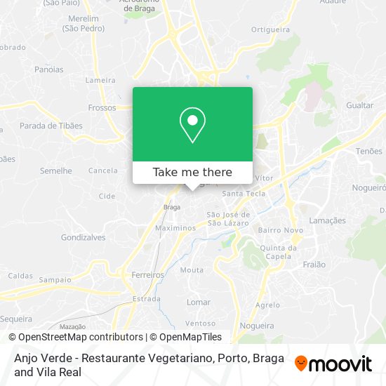 Anjo Verde - Restaurante Vegetariano map
