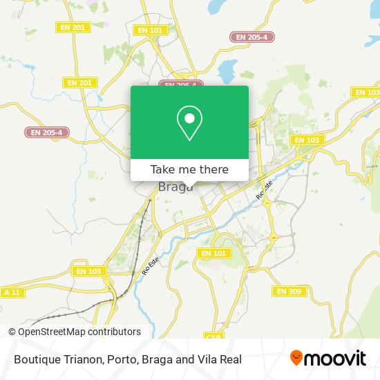 Boutique Trianon map