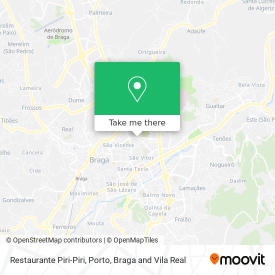 Restaurante Piri-Piri map