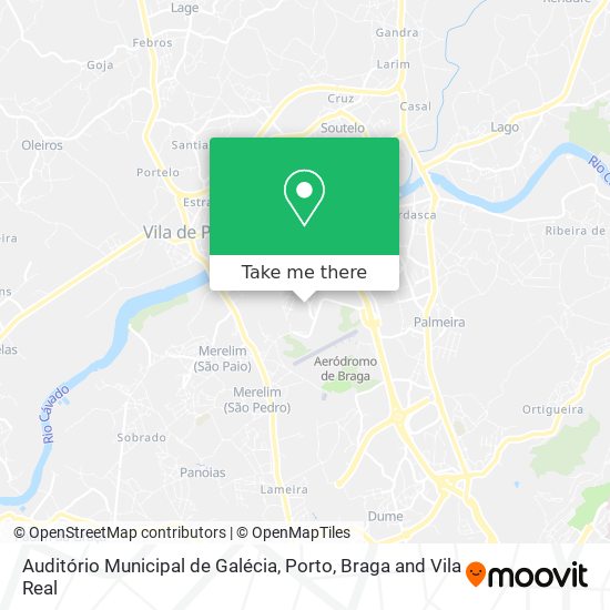 Auditório Municipal de Galécia map