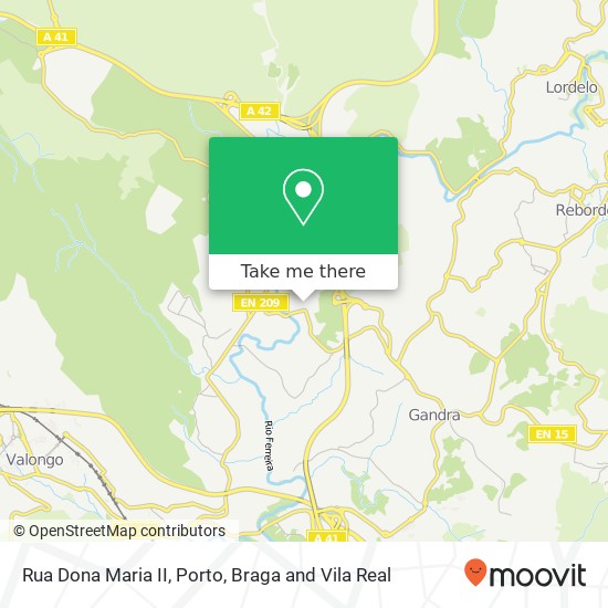 Rua Dona Maria II map