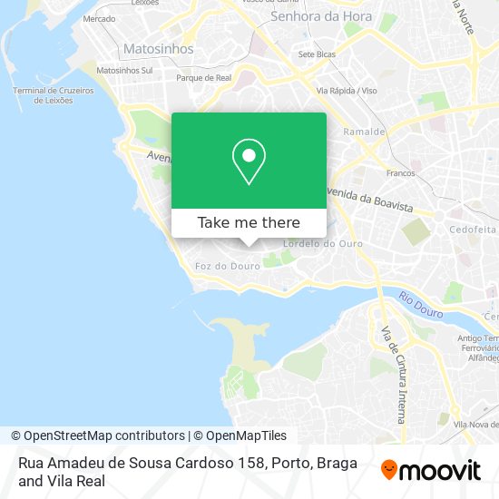 Rua Amadeu de Sousa Cardoso 158 map