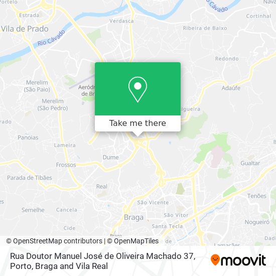 Rua Doutor Manuel José de Oliveira Machado 37 map