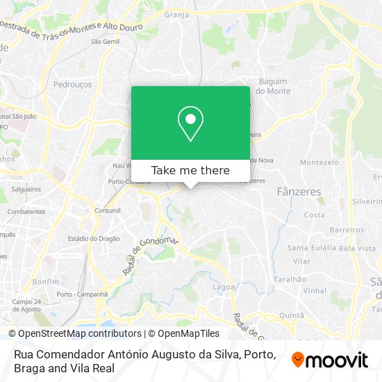 Rua Comendador António Augusto da Silva map