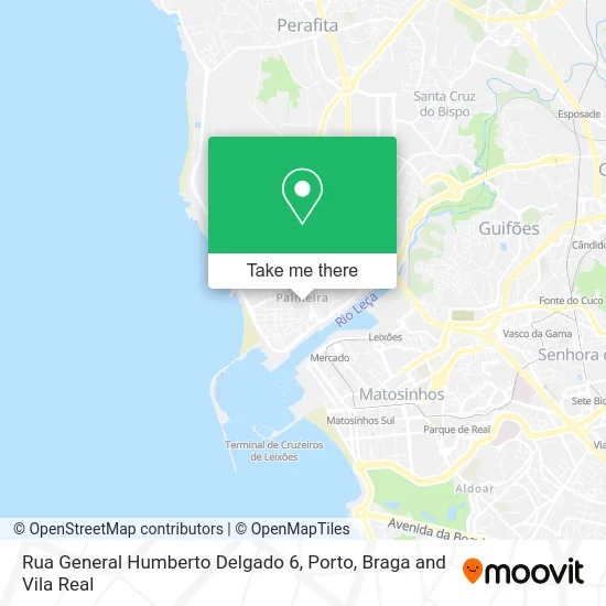 Rua General Humberto Delgado 6 map