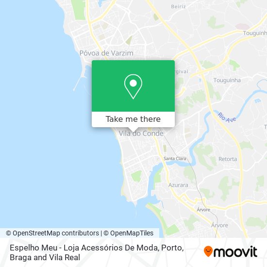 Espelho Meu - Loja Acessórios De Moda mapa