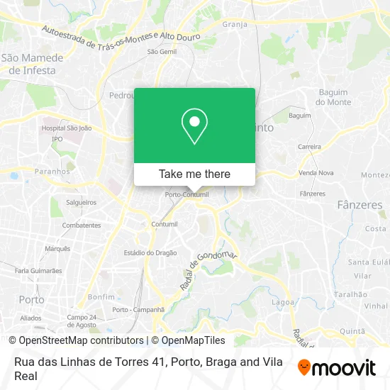 Rua das Linhas de Torres 41 map