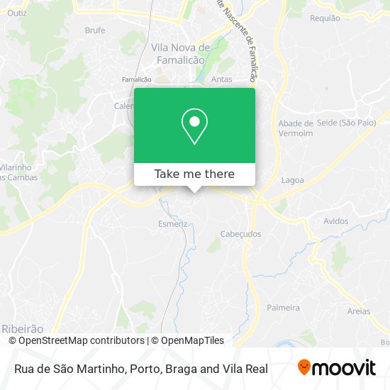 Rua de São Martinho map