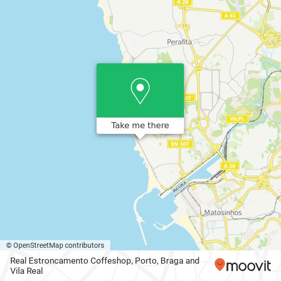 Real Estroncamento Coffeshop map