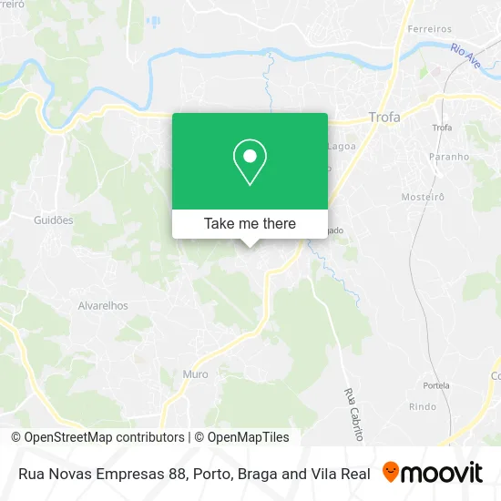 Rua Novas Empresas 88 map