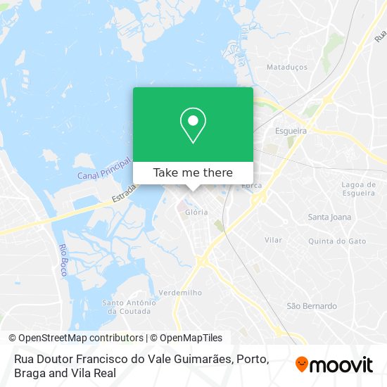 Rua Doutor Francisco do Vale Guimarães map