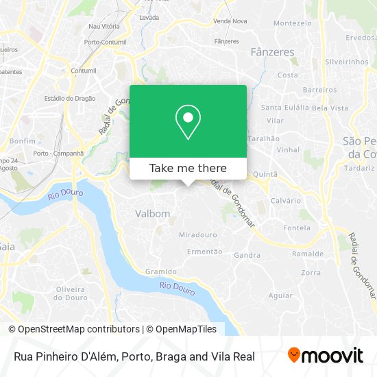 Rua Pinheiro D'Além map