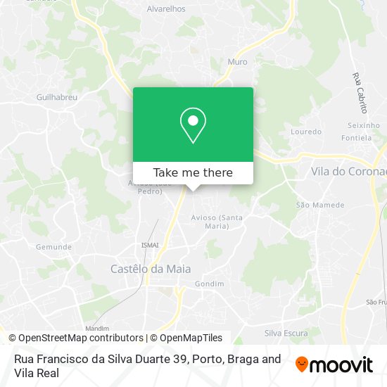 Rua Francisco da Silva Duarte 39 map
