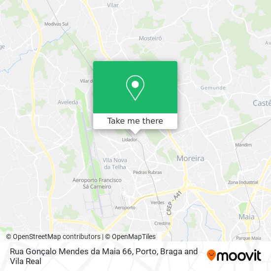 Rua Gonçalo Mendes da Maia 66 map