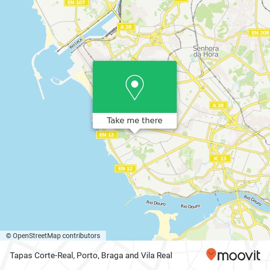 Tapas Corte-Real map