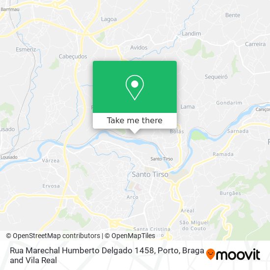Rua Marechal Humberto Delgado 1458 map