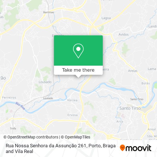 Rua Nossa Senhora da Assunção 261 mapa