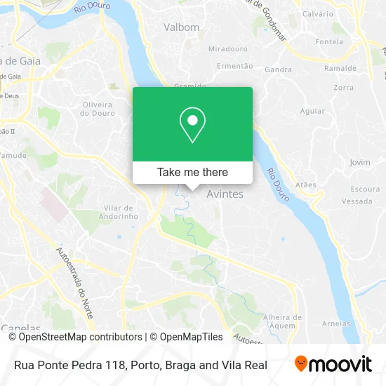 Rua Ponte Pedra 118 map