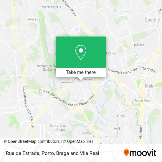 Rua da Estrada map