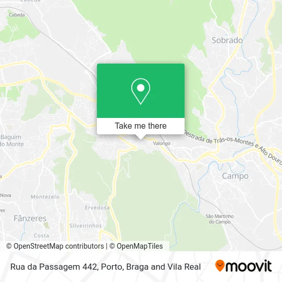 Rua da Passagem 442 map