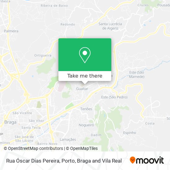 Rua Óscar Dias Pereira map