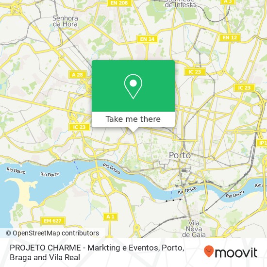 PROJETO CHARME - Markting e Eventos map