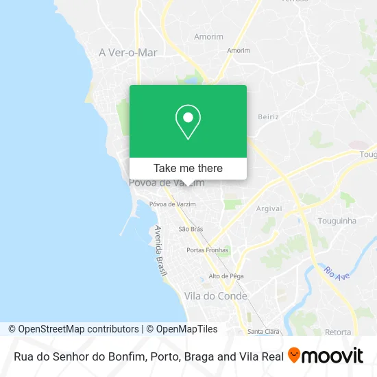 Rua do Senhor do Bonfim map