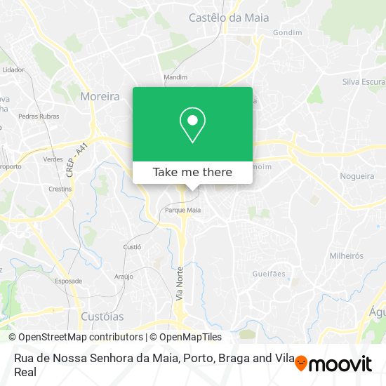 Rua de Nossa Senhora da Maia map